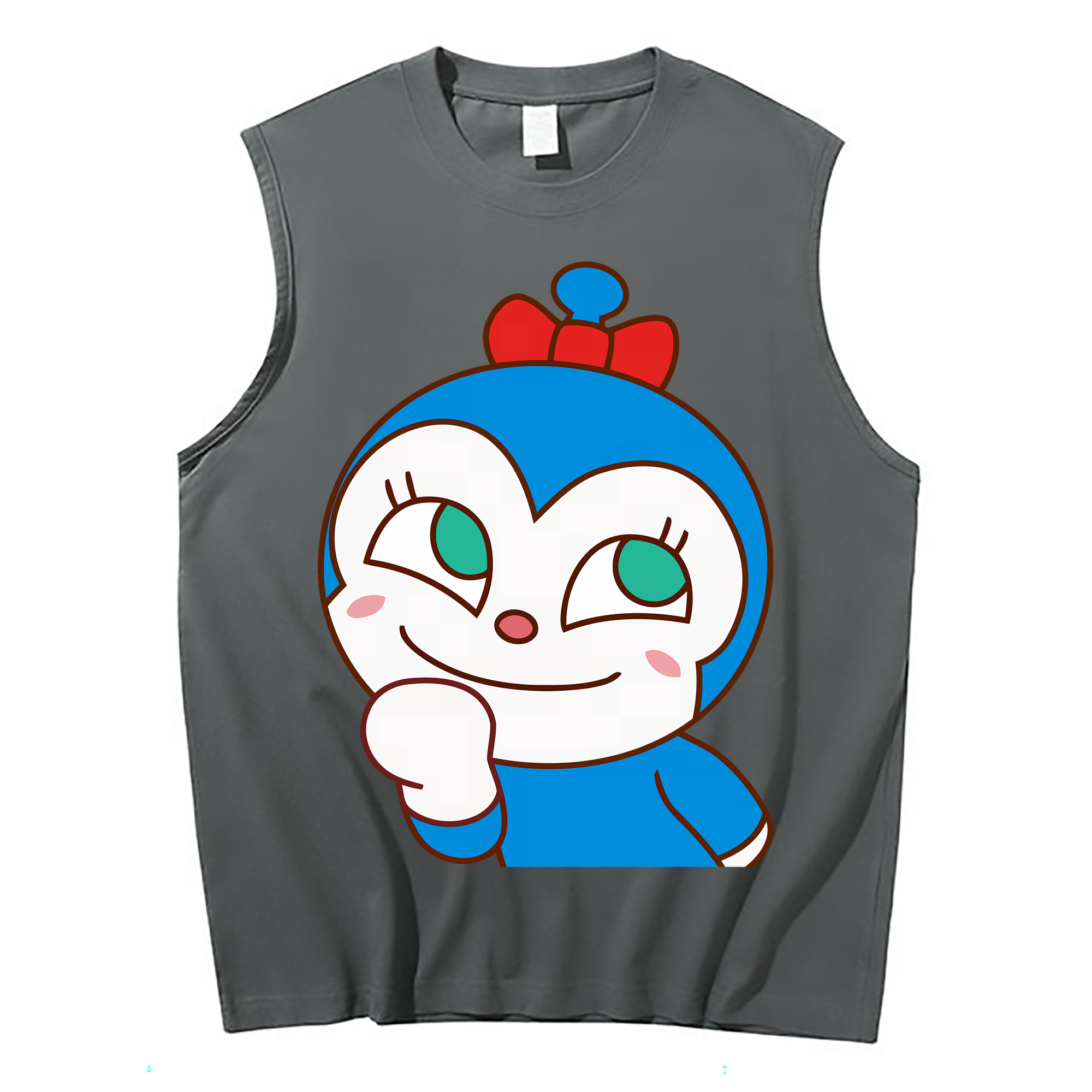 （画像用） アンパンマン Anpanman コットン100％タンクトップ（フロントプリント）